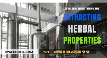 Alcohol vs. Oil: Better Herbal Extracts?