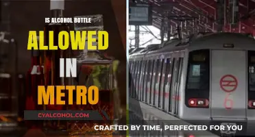Can You Carry Alcohol Bottles on the Metro? Rules Explained