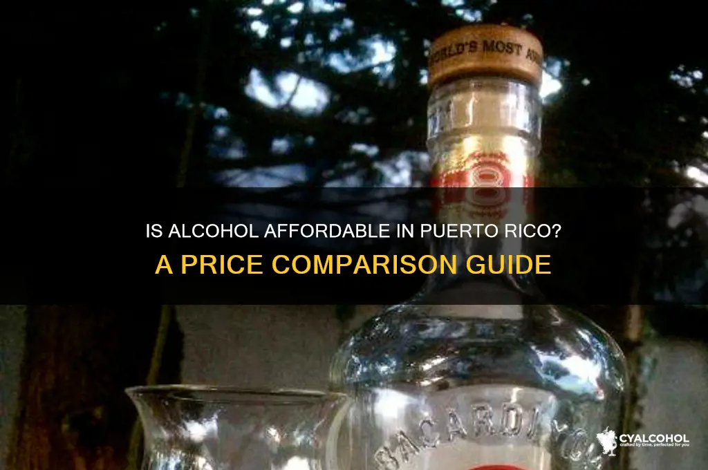 is alcohol cheap in puerto rico