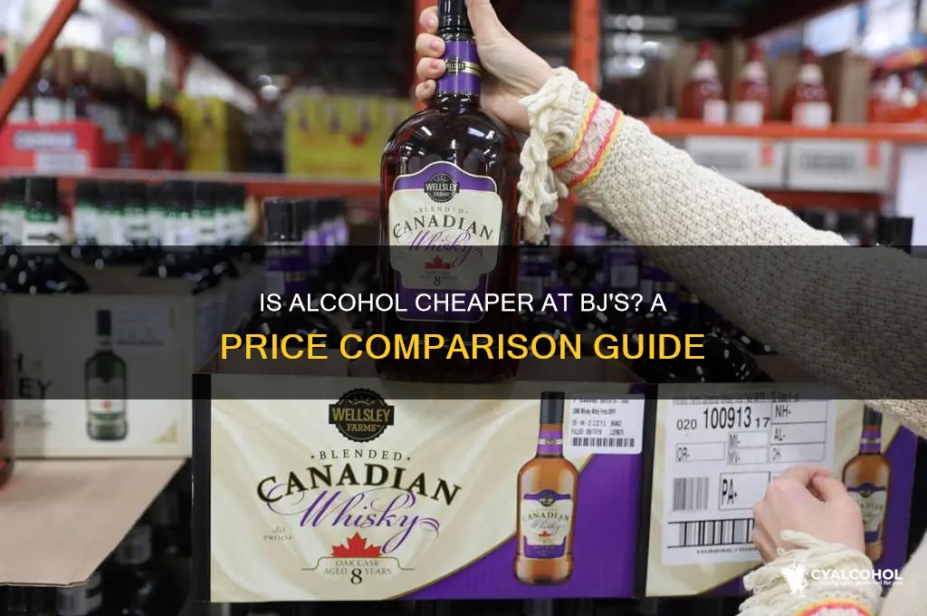 is alcohol cheaper at bj