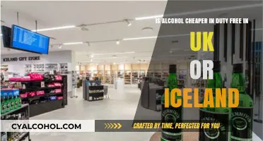 Alcohol Duty-Free: UK vs. Iceland