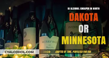 Alcohol Prices: North Dakota vs Minnesota