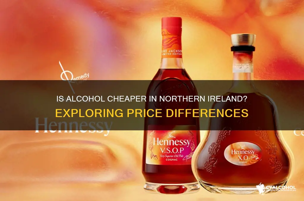 is alcohol cheaper in northern ireland