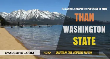 Reno vs Washington: Alcohol Prices Compared