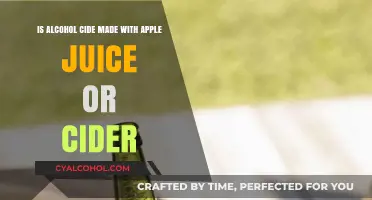 Apple Juice vs Cider: What's in Your Alcoholic Cider?
