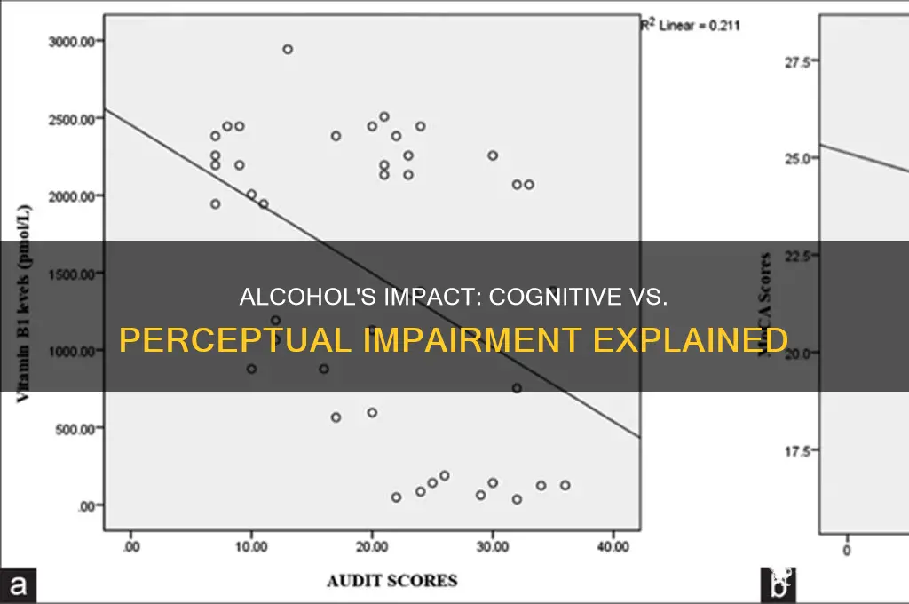 is alcohol cognivite or perceptual impairment