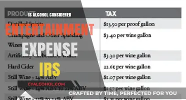 IRS Rules: Is Alcohol an Entertainment Expense for Tax Deductions?