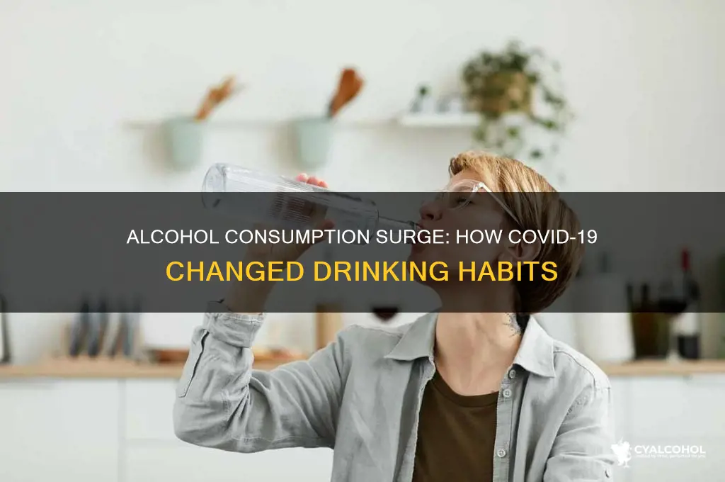 is alcohol consumption up during coronavirus