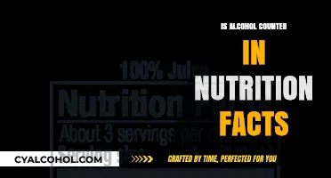 Does Alcohol Count in Nutrition Facts? Understanding Label Requirements