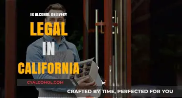 Is Alcohol Delivery Legal in California? Laws and Regulations Explained