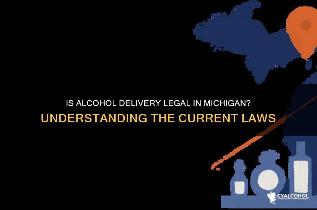 is alcohol delivery legal in michigan
