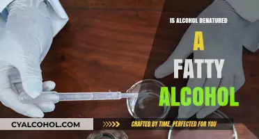 Is Denatured Alcohol a Fatty Alcohol? Unraveling the Chemistry