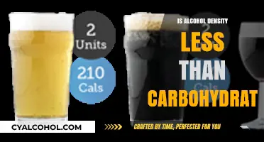 Alcohol vs. Carbohydrates: Comparing Density and Nutritional Impact