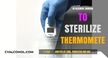 Can Alcohol Alone Sterilize Your Thermometer Effectively?