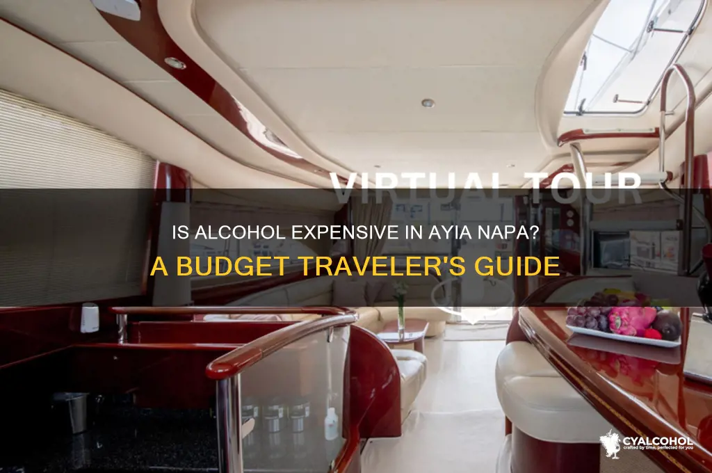 is alcohol expensive in ayia napa