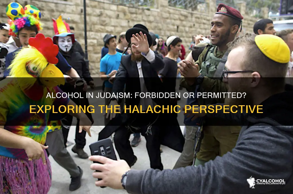 is alcohol forbidden in judaism