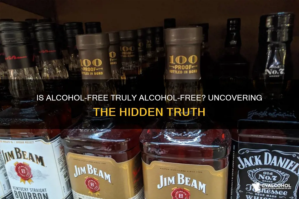 is alcohol free actually alcohol free
