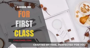 First Class Flights: Does Alcohol-Free Mean Free Alcohol?