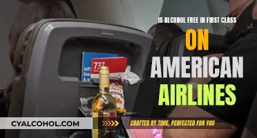 First Class Alcohol Policies on American Airlines Flights