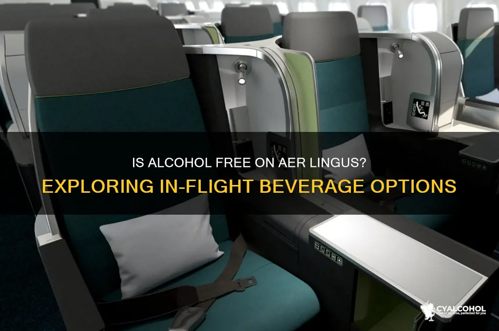 is alcohol free on aer lingus