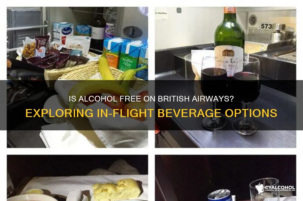is alcohol free on british airways