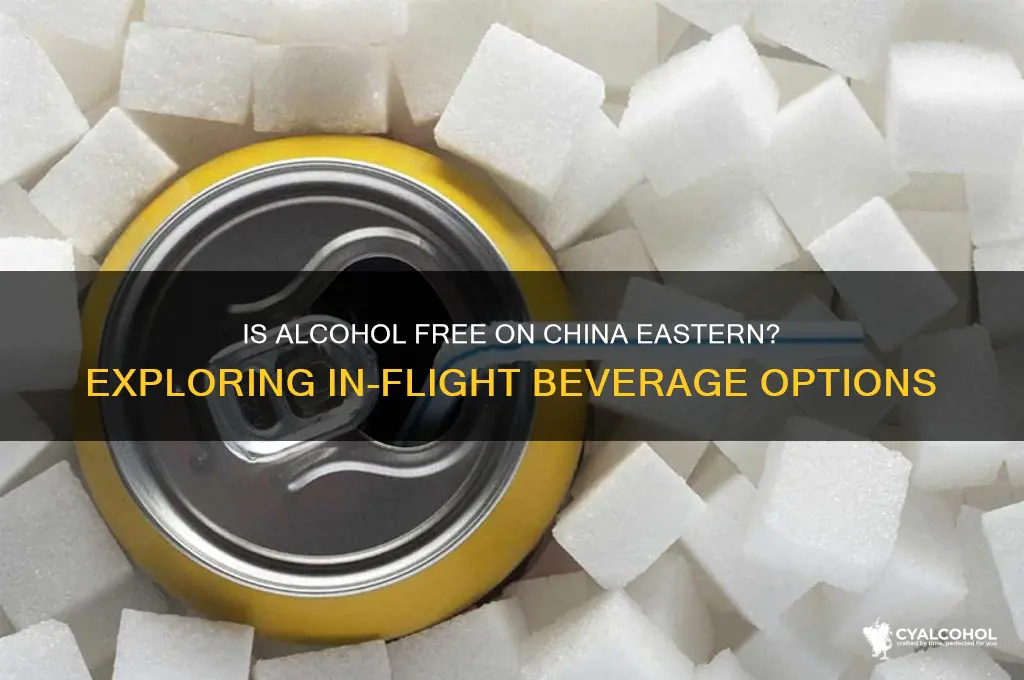 is alcohol free on china eastern