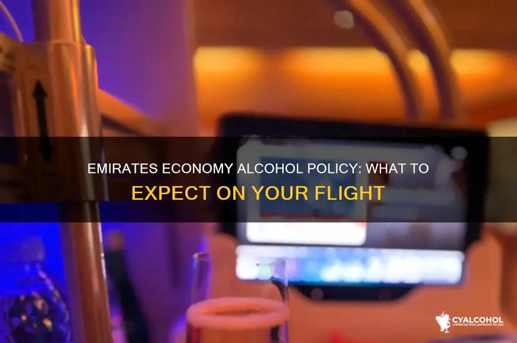 is alcohol free on emirates economy