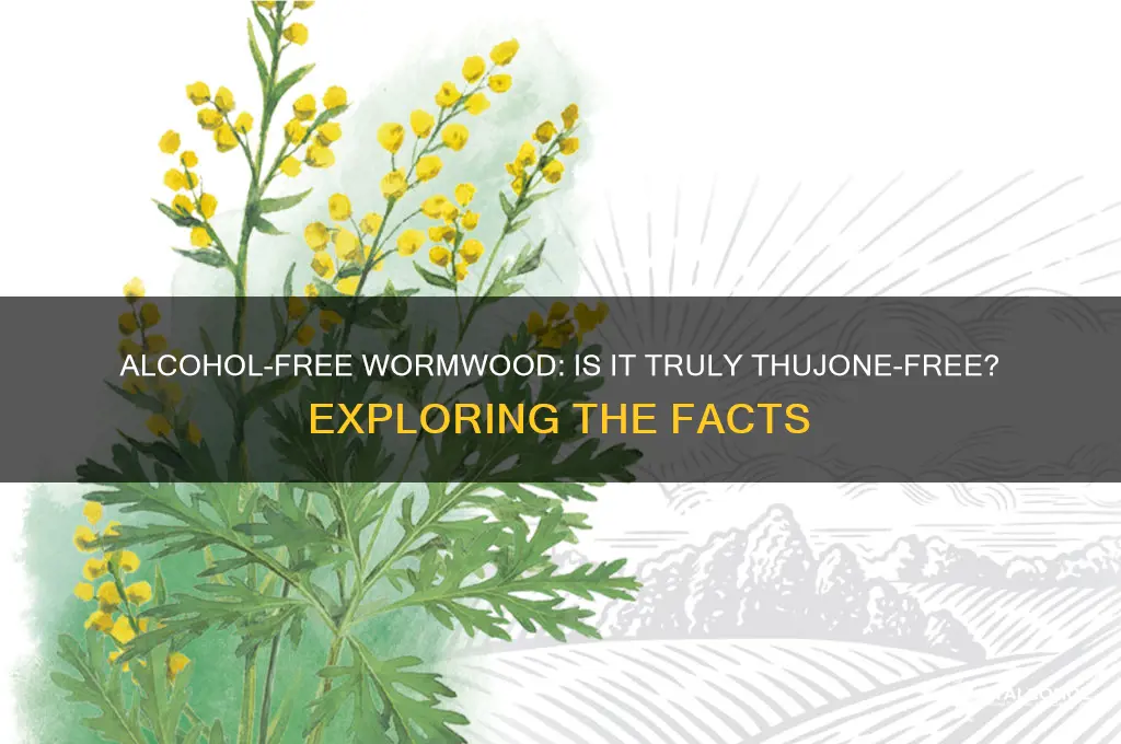 is alcohol free wormwood thujone-free