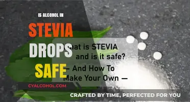 Is Alcohol in Stevia Drops Safe? A Comprehensive Analysis
