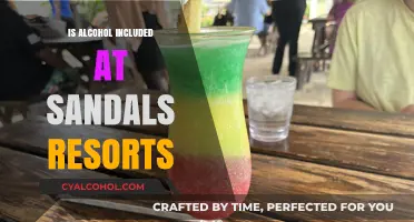 Does Sandals Resorts Include Alcohol in Their All-Inclusive Packages?
