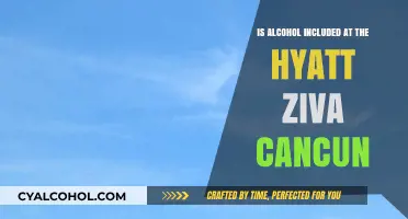 Alcohol at Hyatt Ziva Cancun: What's Included?