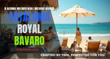 Alcoholic Drinks at Catalonia Royal Bavaro: What's Included?