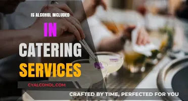 Does Catering Include Alcohol? What You Need to Know