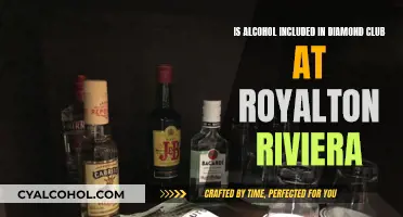 Alcohol Access in Royalton Riviera Diamond Club