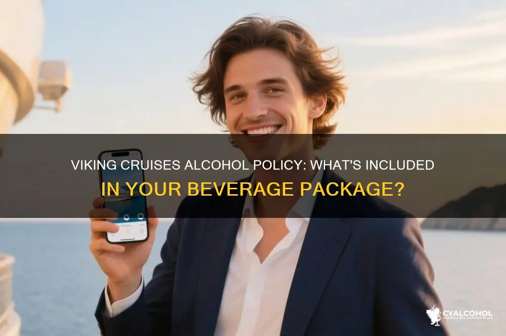 is alcohol included on viking cruises