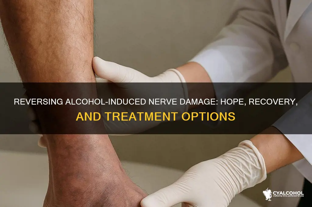 is alcohol induced nerve damage reversible