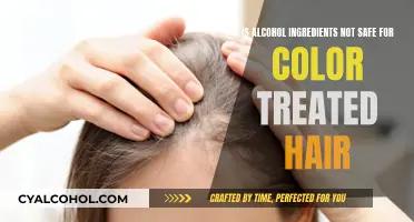 Alcohol Ingredients: Safe for Color-Treated Hair?