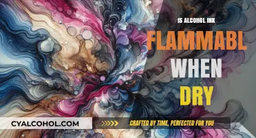 Is Alcohol Ink Flammable When Dry? Safety Tips and Facts