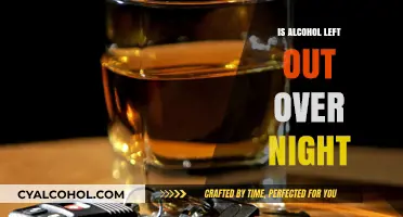 Overnight Alcohol: Safety, Taste, and Risks of Leaving It Out