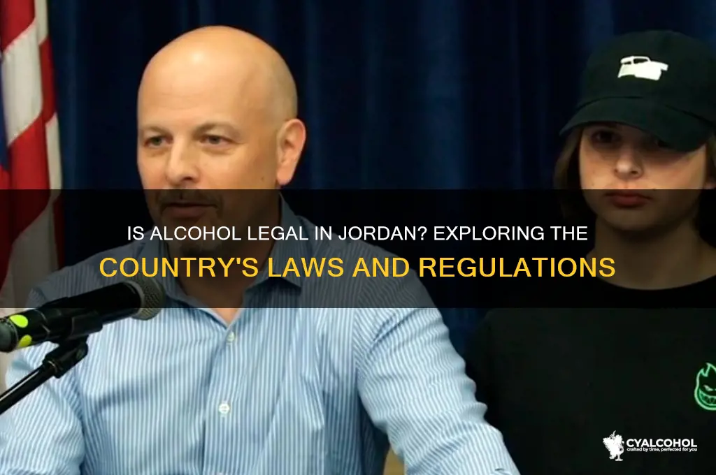 is alcohol legal in jordan