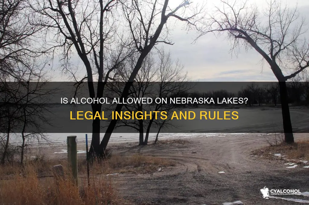 is alcohol legal on nebraska lakes