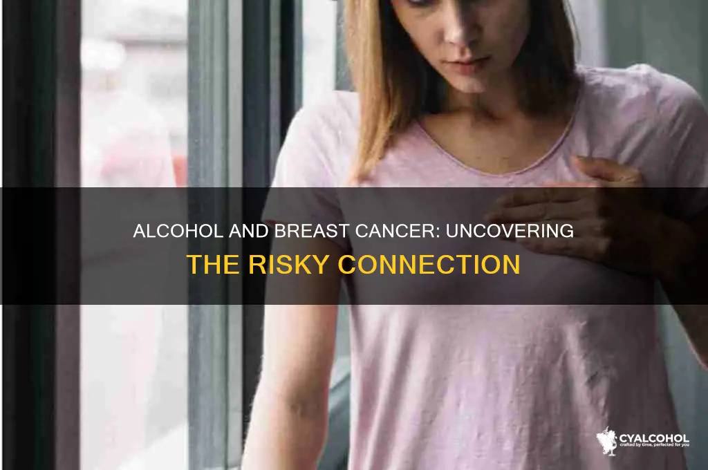 is alcohol linked to breast cancer