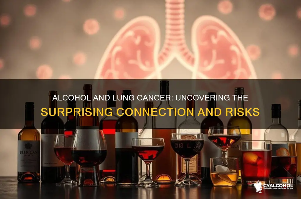 is alcohol linked to lung cancer