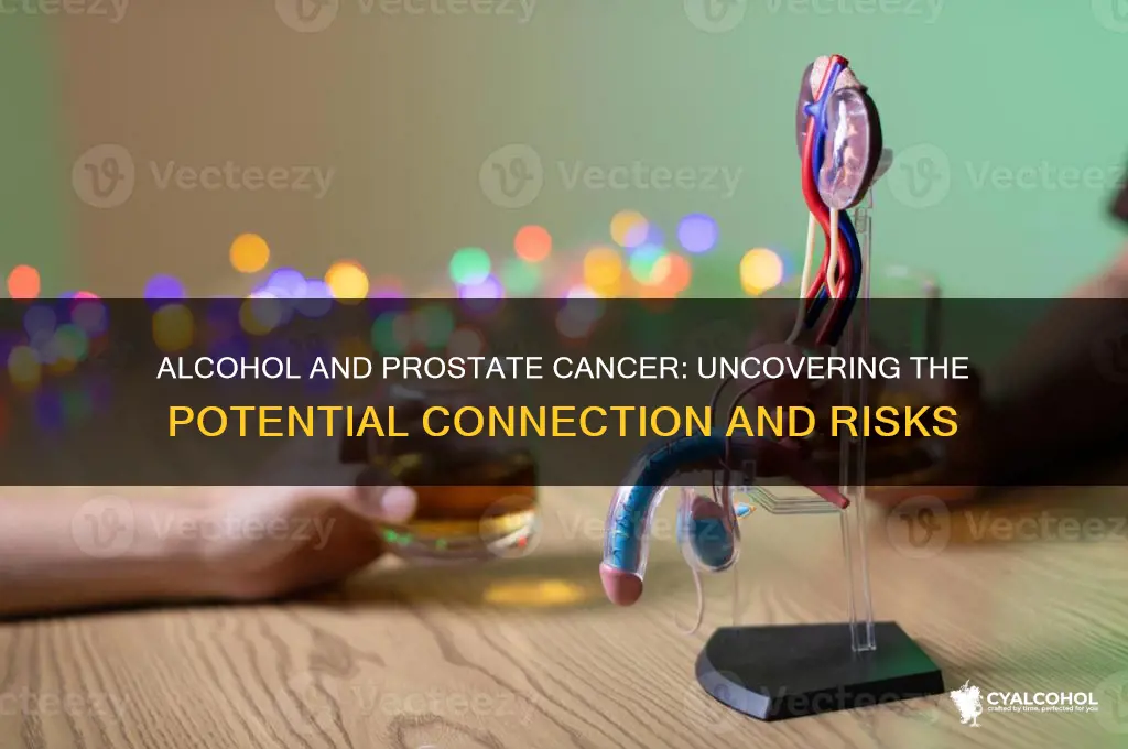 is alcohol linked to prostate cancer