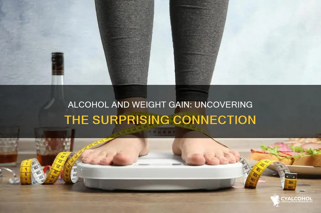 is alcohol making me gain weight