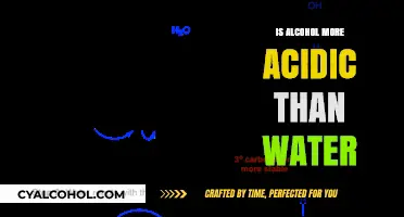 Alcohol vs. Water: Unraveling the Acidity Debate in Chemistry