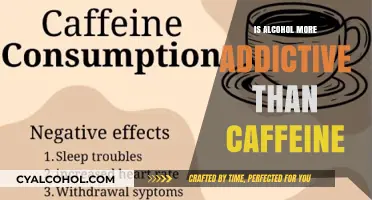 Alcohol vs. Caffeine: Which Substance Holds Stronger Addiction Potential?