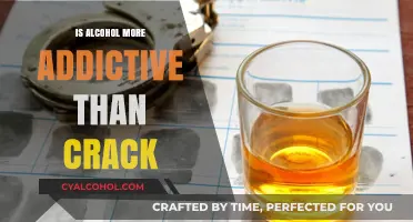 Alcohol vs. Crack: Unraveling the Addiction Potential and Risks