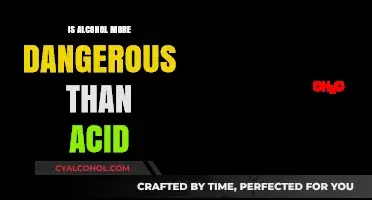 Alcohol vs. Acid: Unraveling the True Dangers of Each Substance