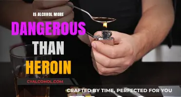 Alcohol vs. Heroin: Unveiling the Deadlier Addiction Threat